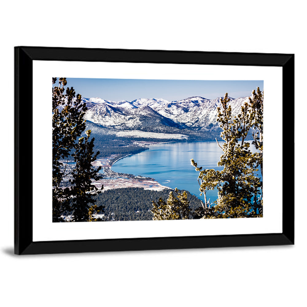 Lake Tahoe Sierra Mountains Wall Art