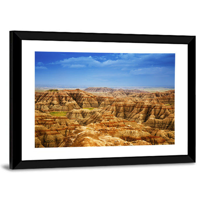Badlands National Park Ii Wall Art as a framed print