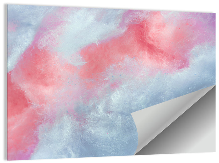 Spun Sugar Abstract Wall Art as a poster print