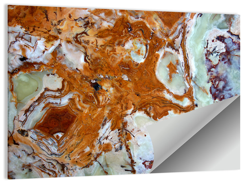 Onyx Texture Abstract Wall Art