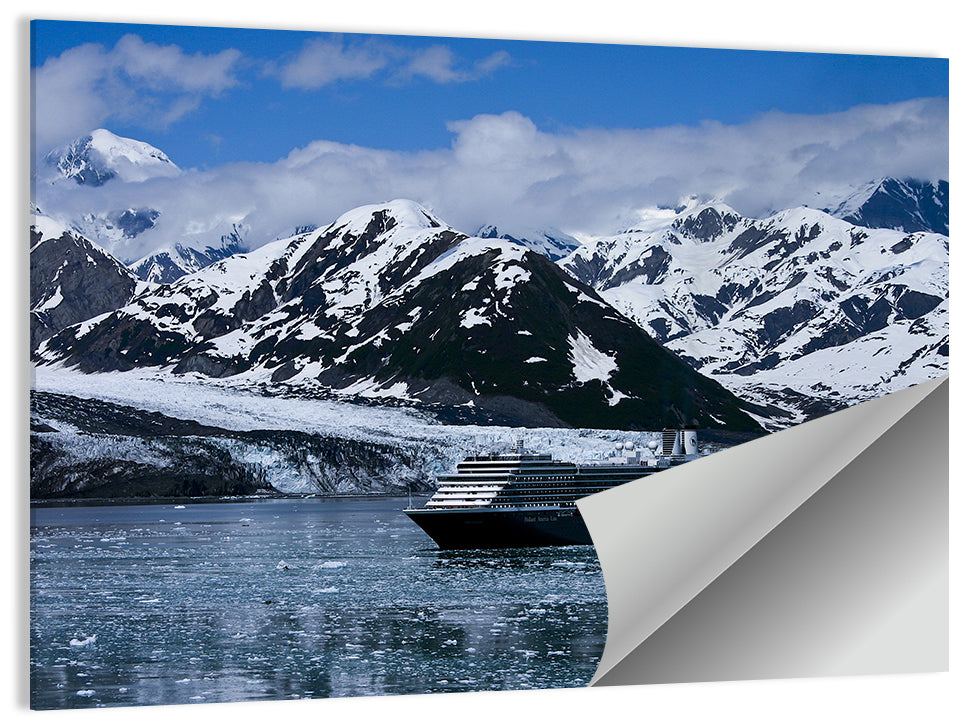 Cruise Ship Yakutat Bay Wall Art