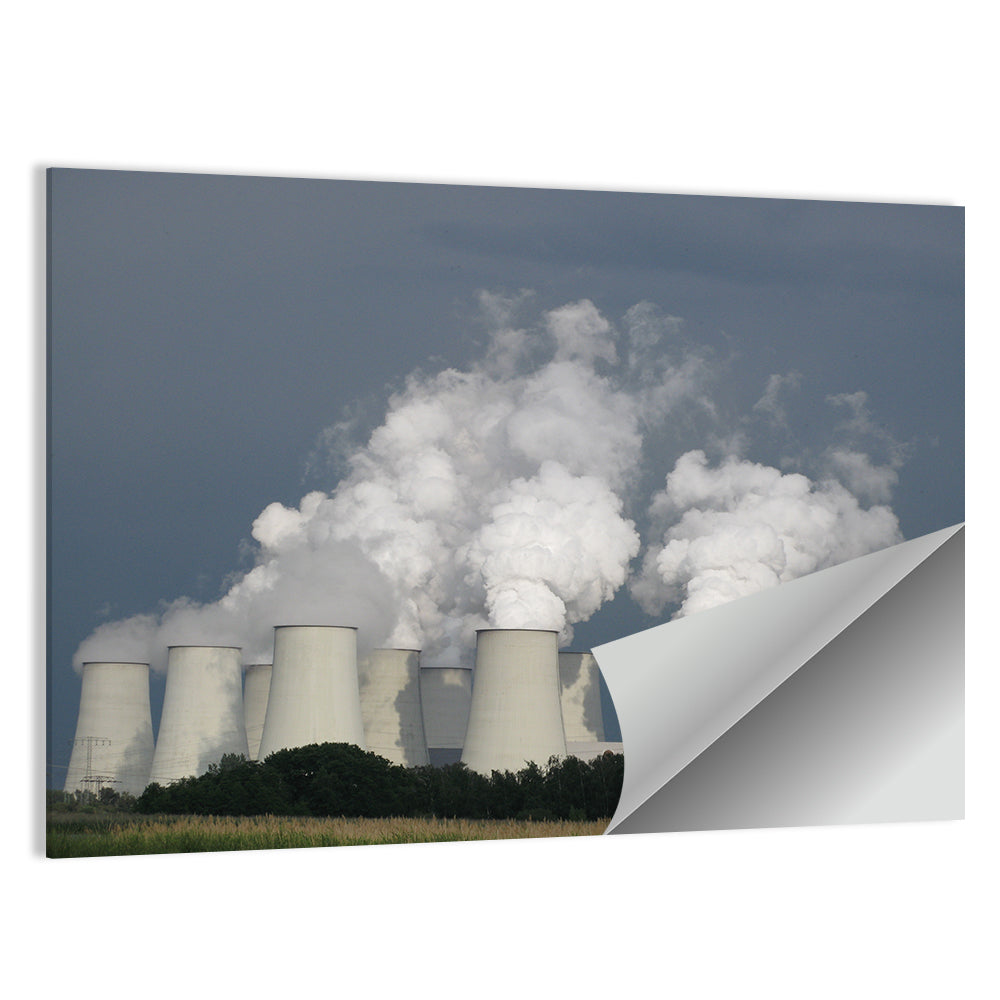Coal Power Plant Wall Art