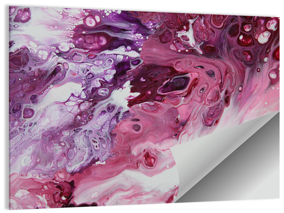 Flowing Bubbles Abstract Wall Art