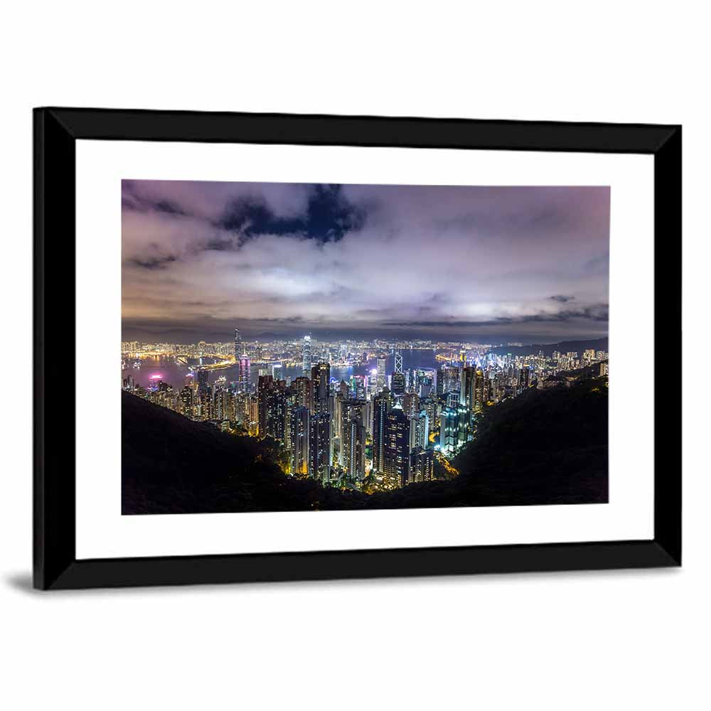 Hong Kong Cityscape Wall Art
