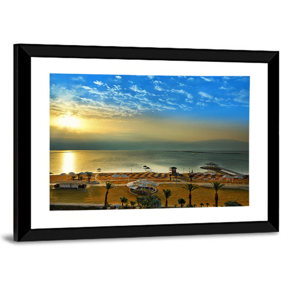 Dead Sea Sunset Wall Art