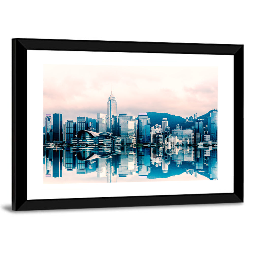 Victoria Harbour Sketch Wall Art