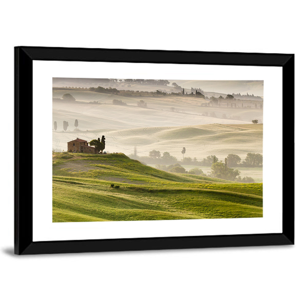 Foggy Tuscany Wall Art