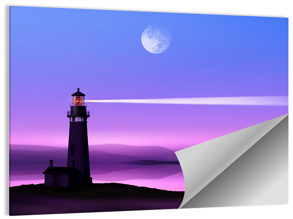 Romantic Lighthouse Wall Art