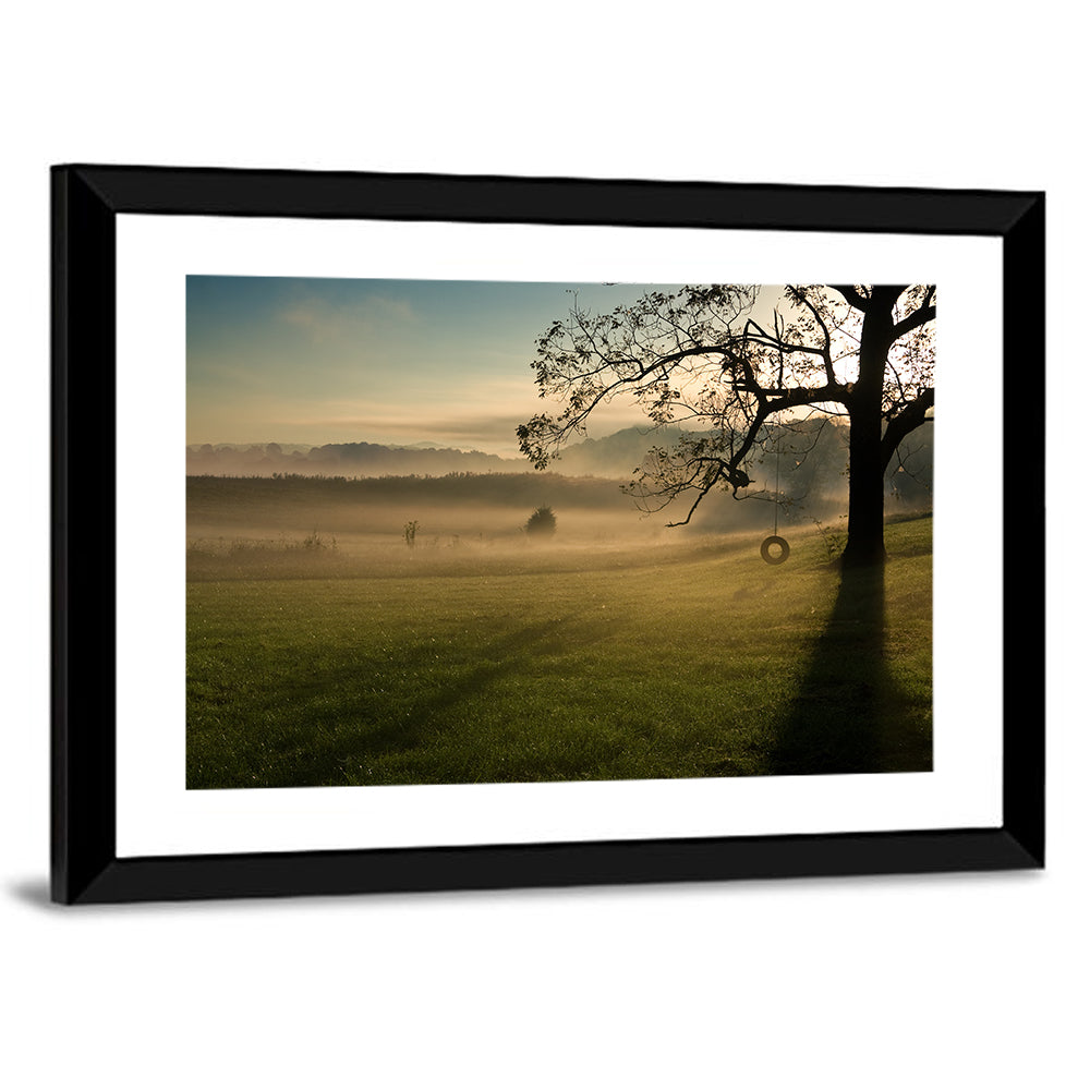Early Morning Mist Wall Art