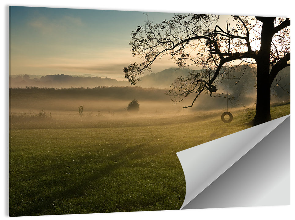 Early Morning Mist Wall Art