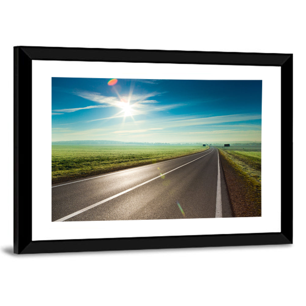 Sunny Road Wall Art