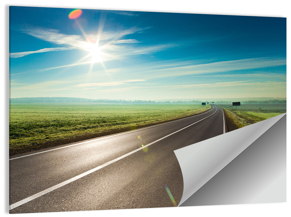 Sunny Road Wall Art