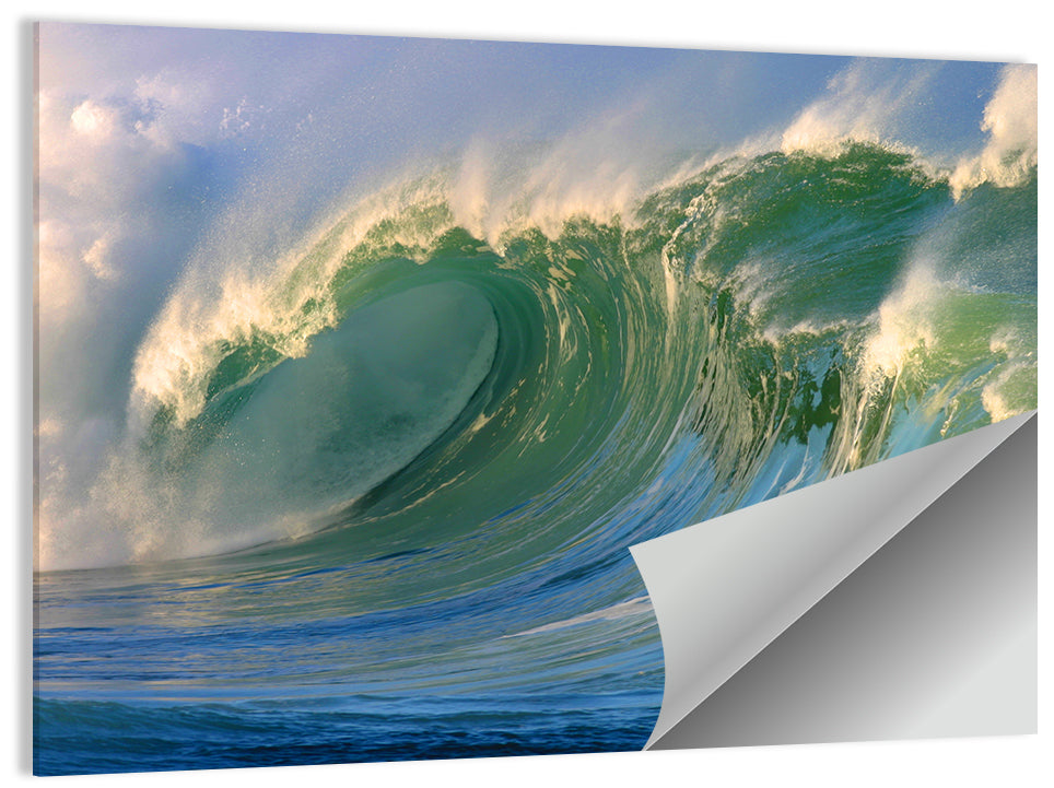 Crashing Ocean Wave Wall Art