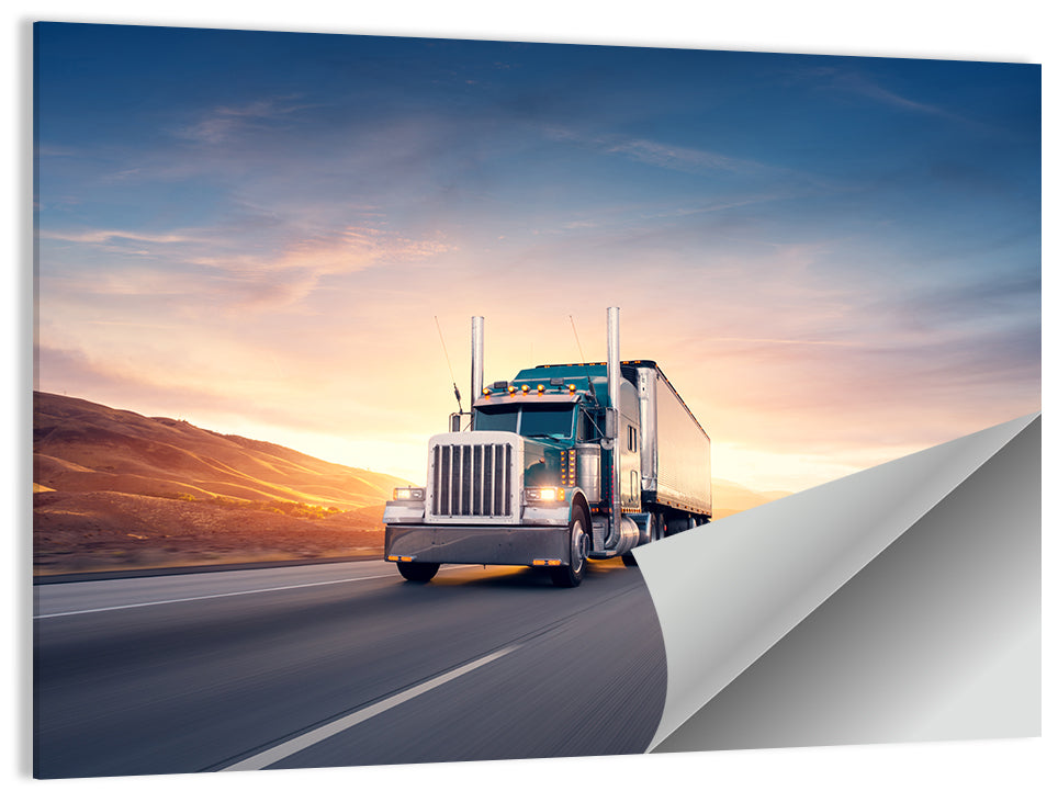 Modern Truck Wall Art