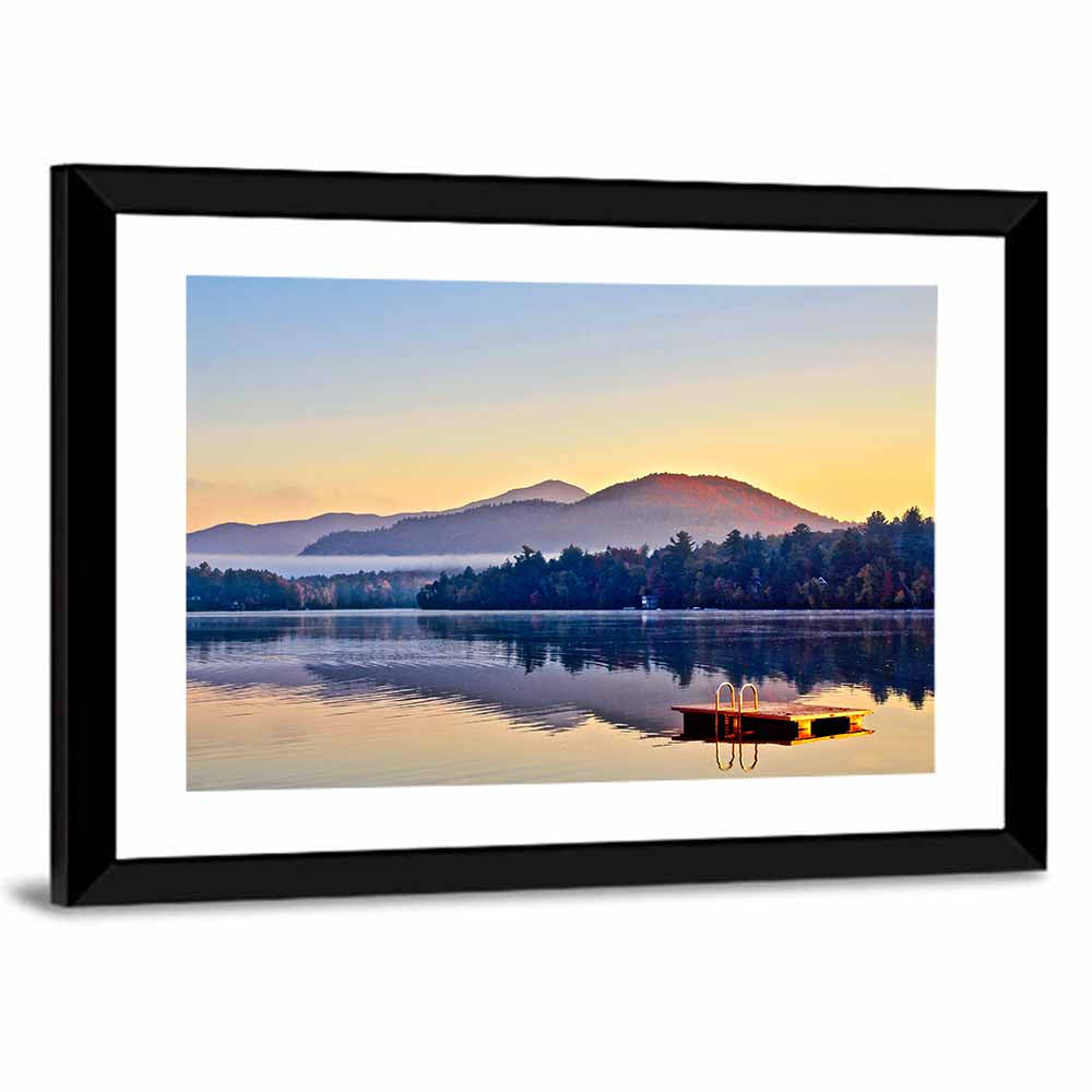 Lake Placid In New York Wall Art