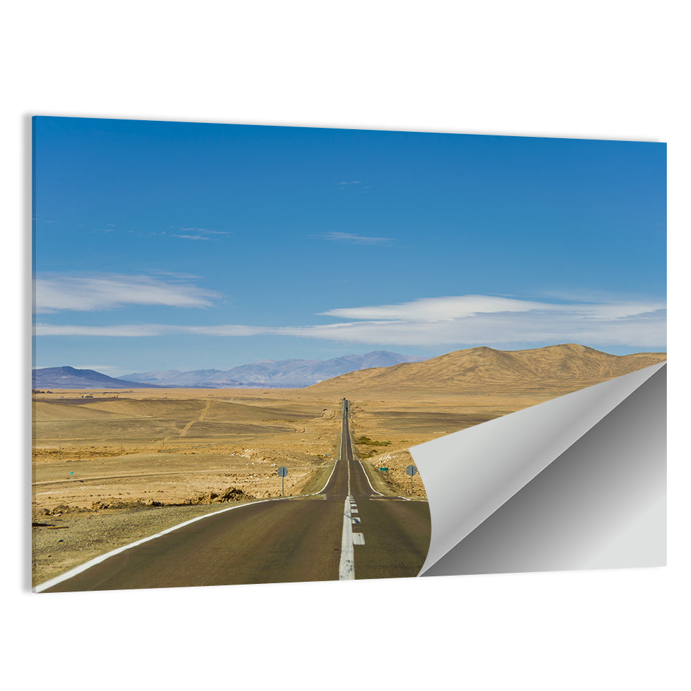 Atacama Desert Road Wall Art