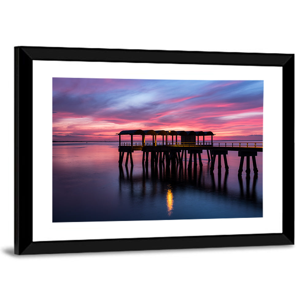 Jekyll Island Sunset Wall Art