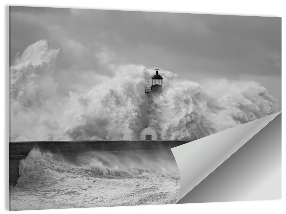 Douro River Storm Wall Art