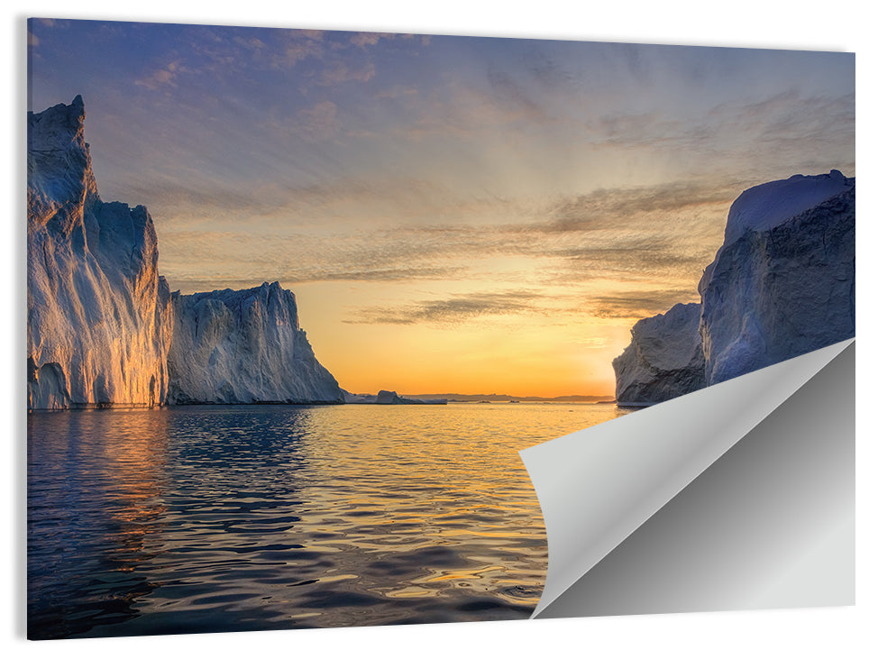 Greenland Ilulissat Glaciers Wall Art