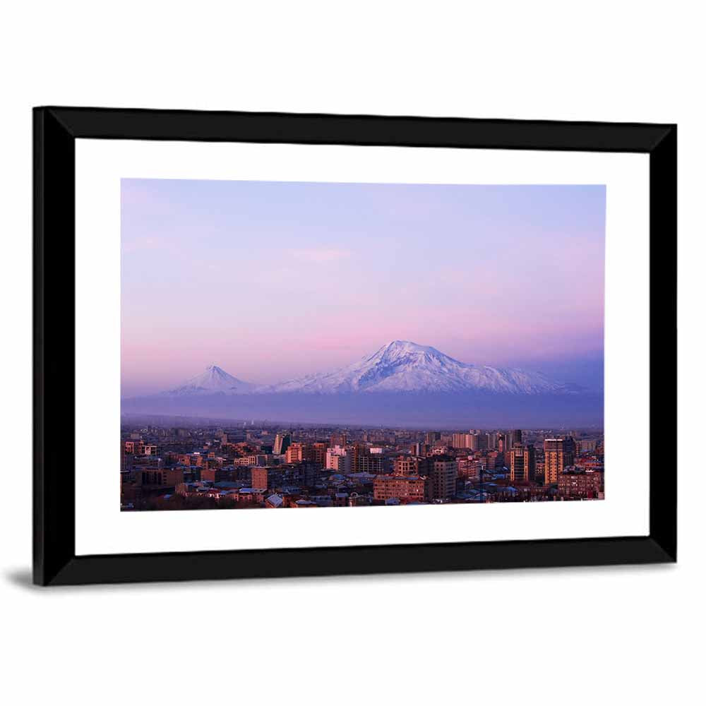 Mt Ararat from Yerevan City Wall Art