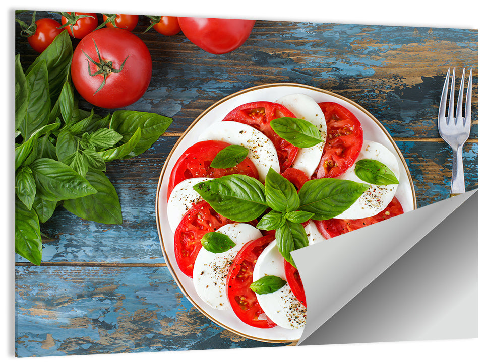 Traditional Caprese Salad Wall Art