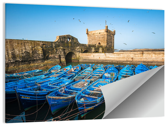 Skala Du Port, Essaouira Wall Art as a poster print