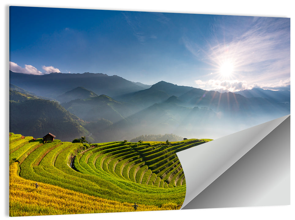 Mu Cang Chai Rice Terraces Wall Art