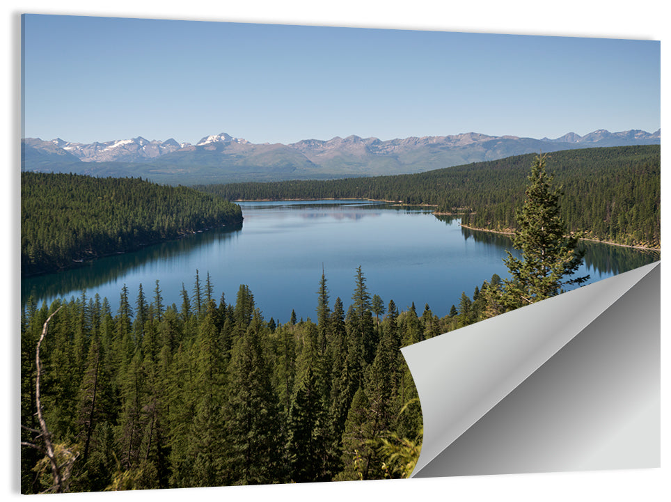 Holland Lake in Summer Wall Art