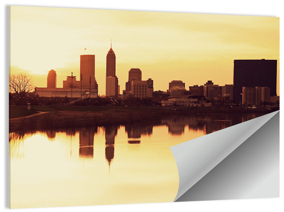 Indianapolis Sunrise Wall Art