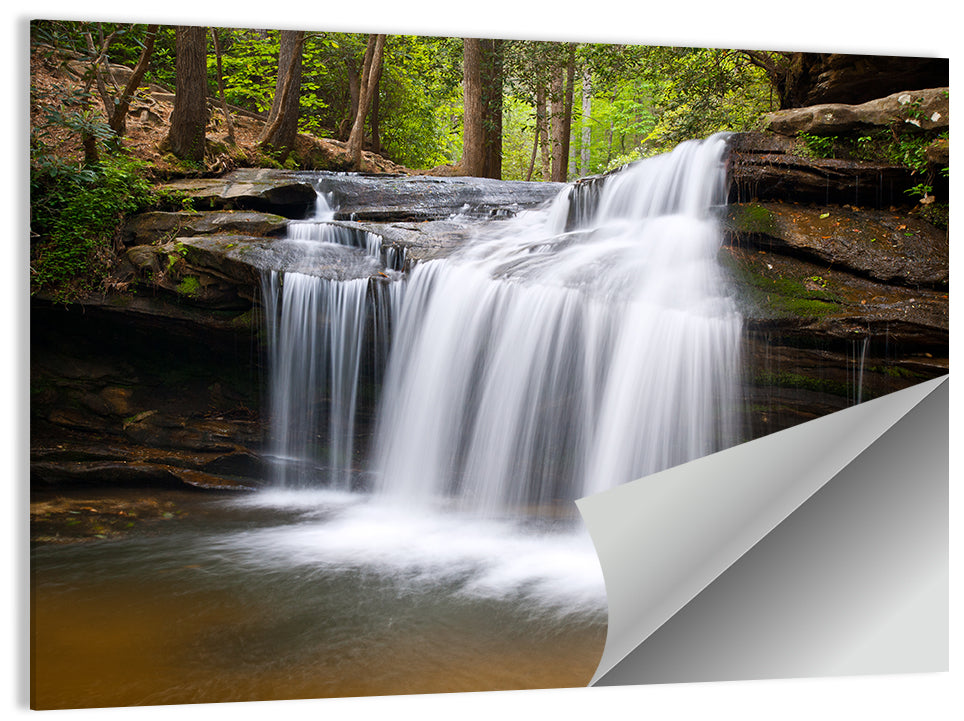 Table Rock State Park Waterfall Wall Art