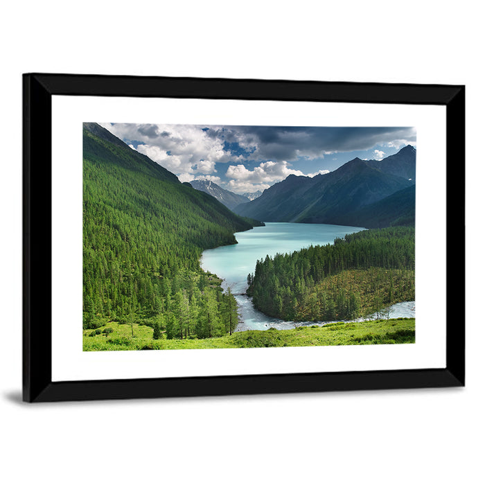 Kucherlinskoe Lake, Altai Wall Art as a framed print