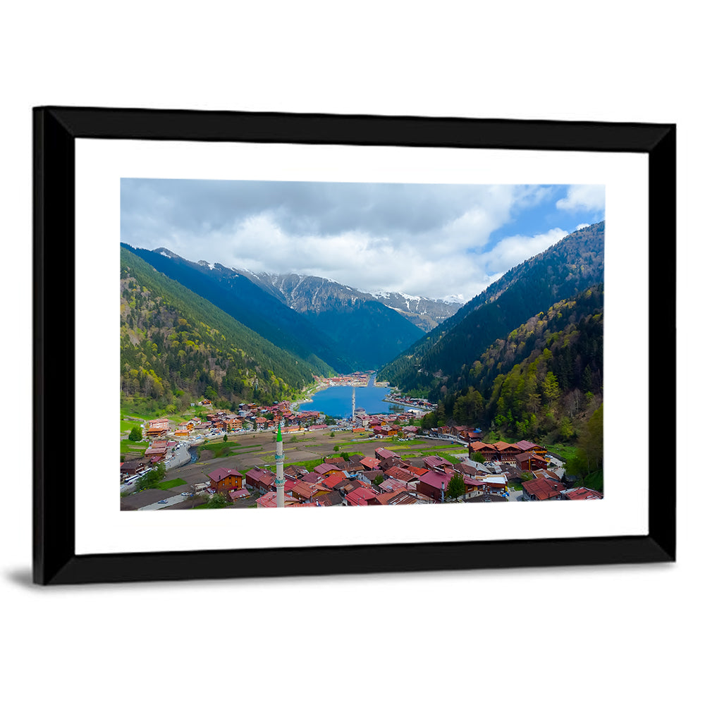 Uzungol Village Lake Wall Art
