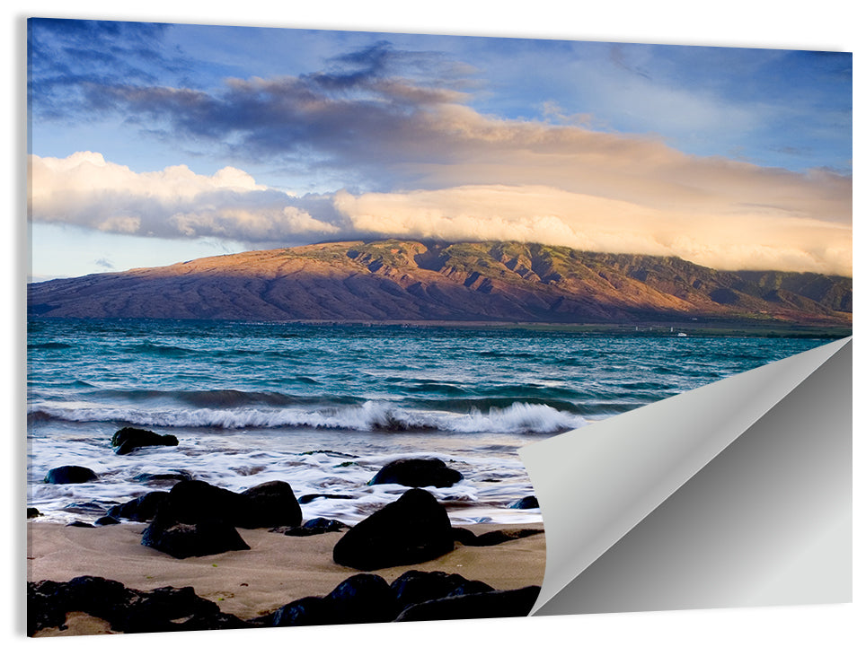 Oahu Coastline Wall Art