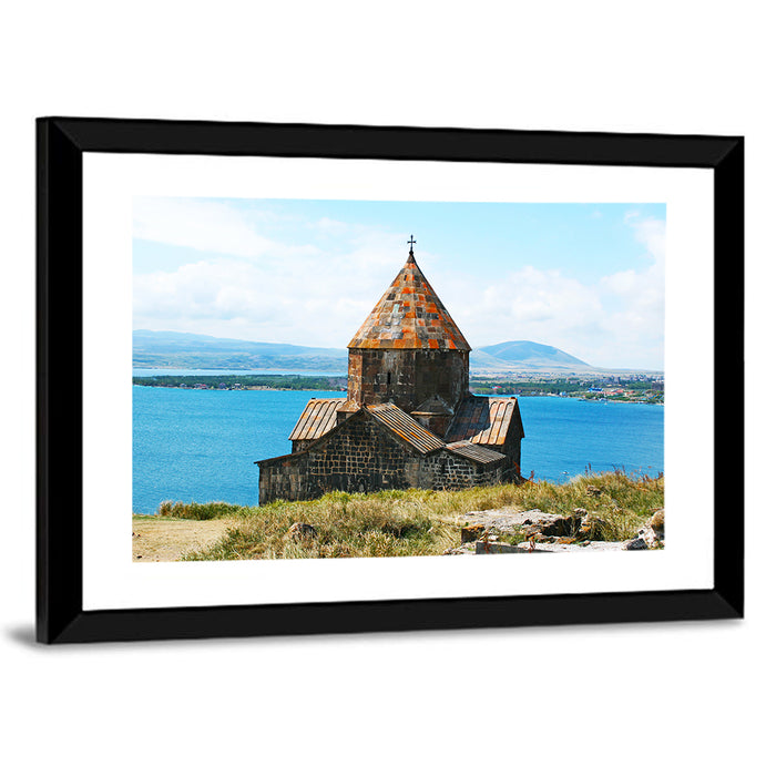 Sevanavank Monastery, Lake Sevan Wall Art as a framed print