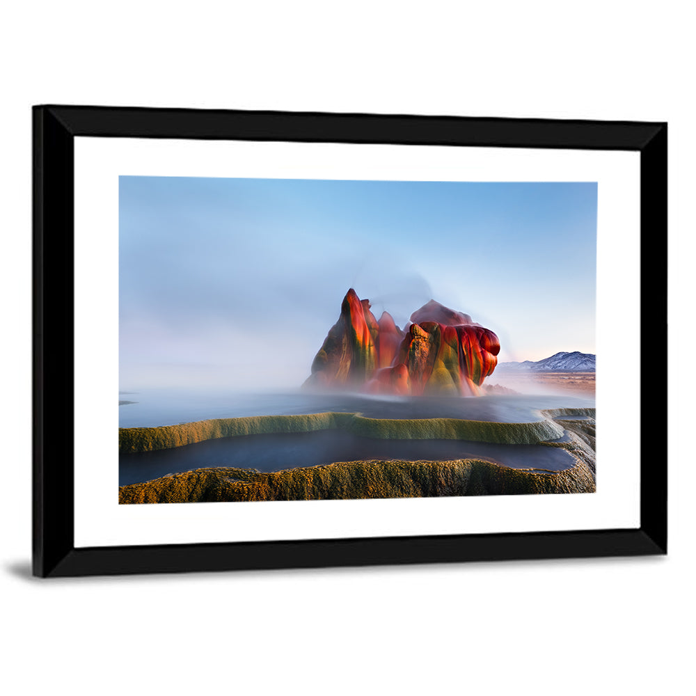 Fly Geyser Nevada Wall Art