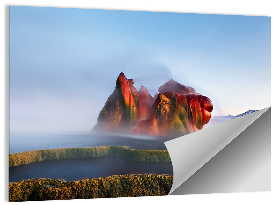 Fly Geyser Nevada Wall Art