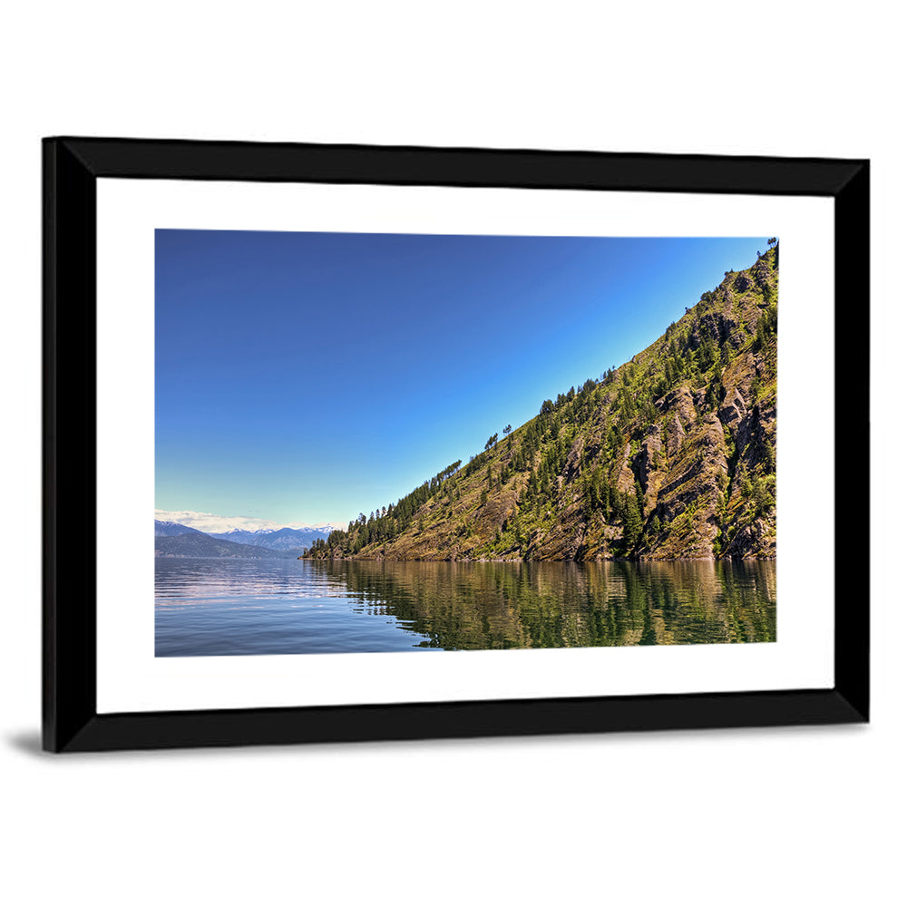 Monarch Mountains Lake Wall Art