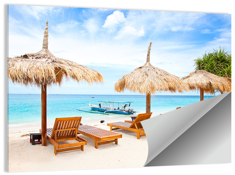 Gili islands Beach Wall Art
