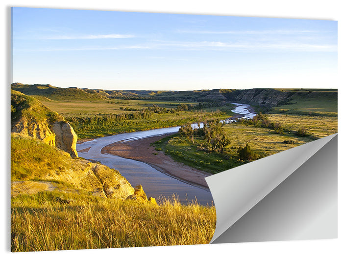 Little Missouri River Wall Art as a poster print