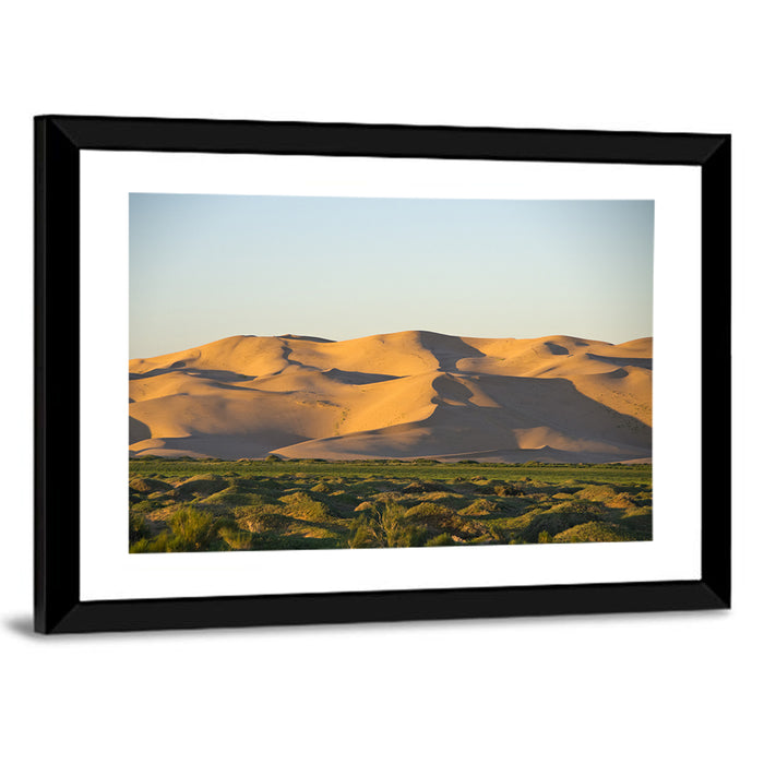 Goby Desert Dunes Wall Art as a framed print