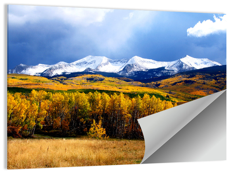 Crested Butte Mountains Wall Art