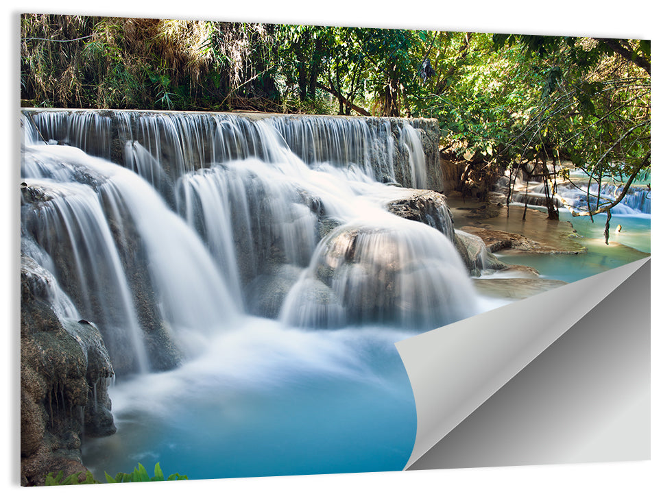 Tad Sae Waterfall Wall Art