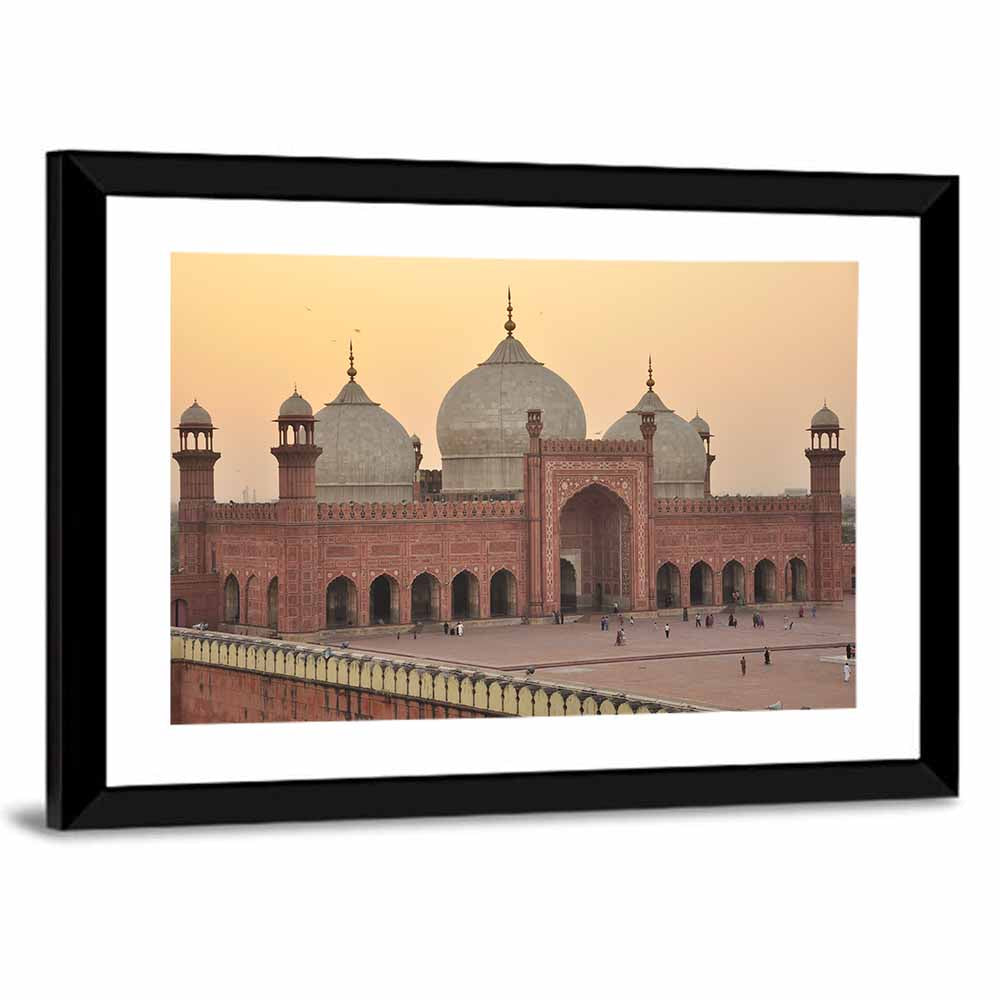 Badshahi Mosque Sunset Wall Art