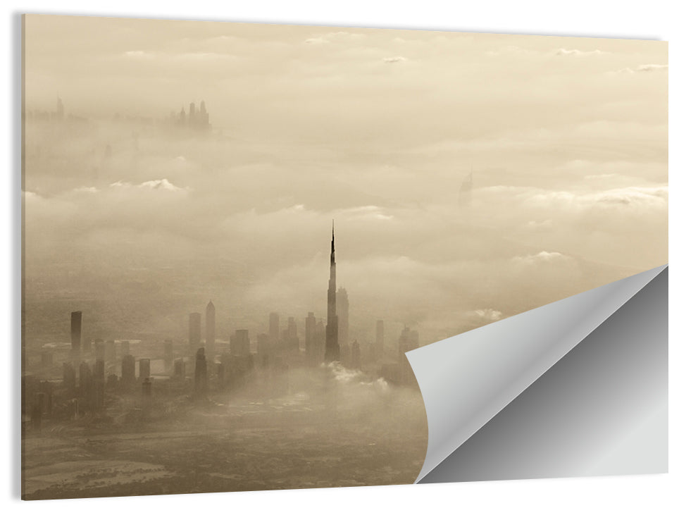 Dubai Sand Storm Wall Art