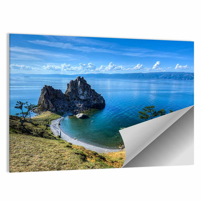 Shamanka Rock, Olkhon Island Wall Art as a poster print