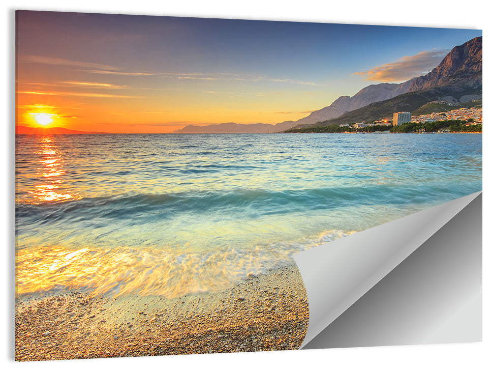 Makarska Beach Wall Art