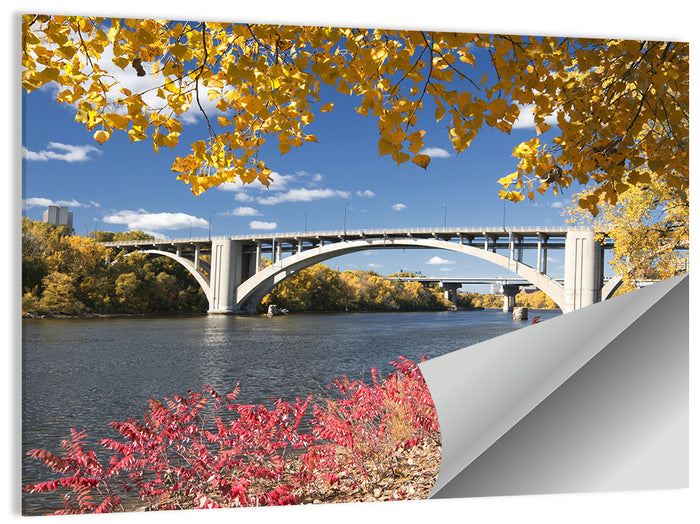 Ford Parkway Bridge, Minneapolis Wall Art as a poster print