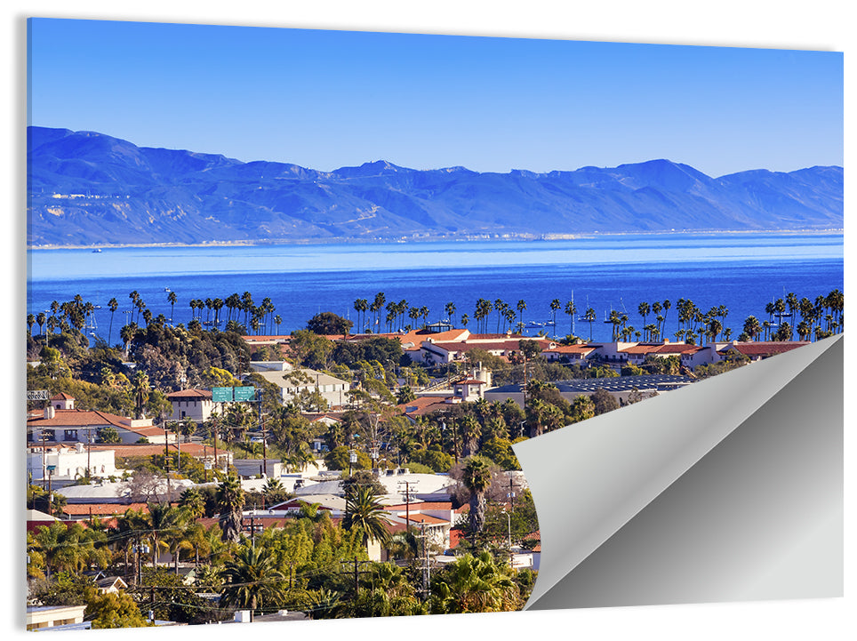 Santa Barbara Coastline Wall Art