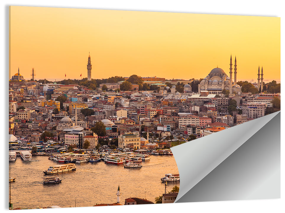 Golden Horn Bay Wall Art