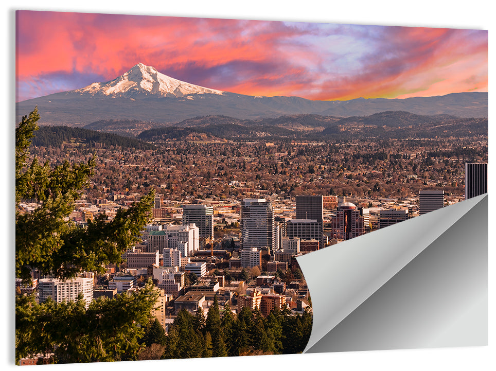 Portland Cityscape Wall Art
